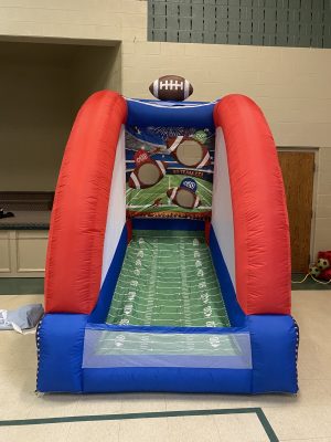 Inflatable Football Challenge.