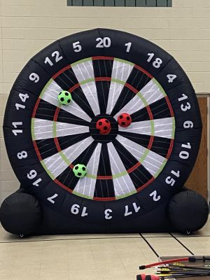 Inflatable Soccer Dart Board